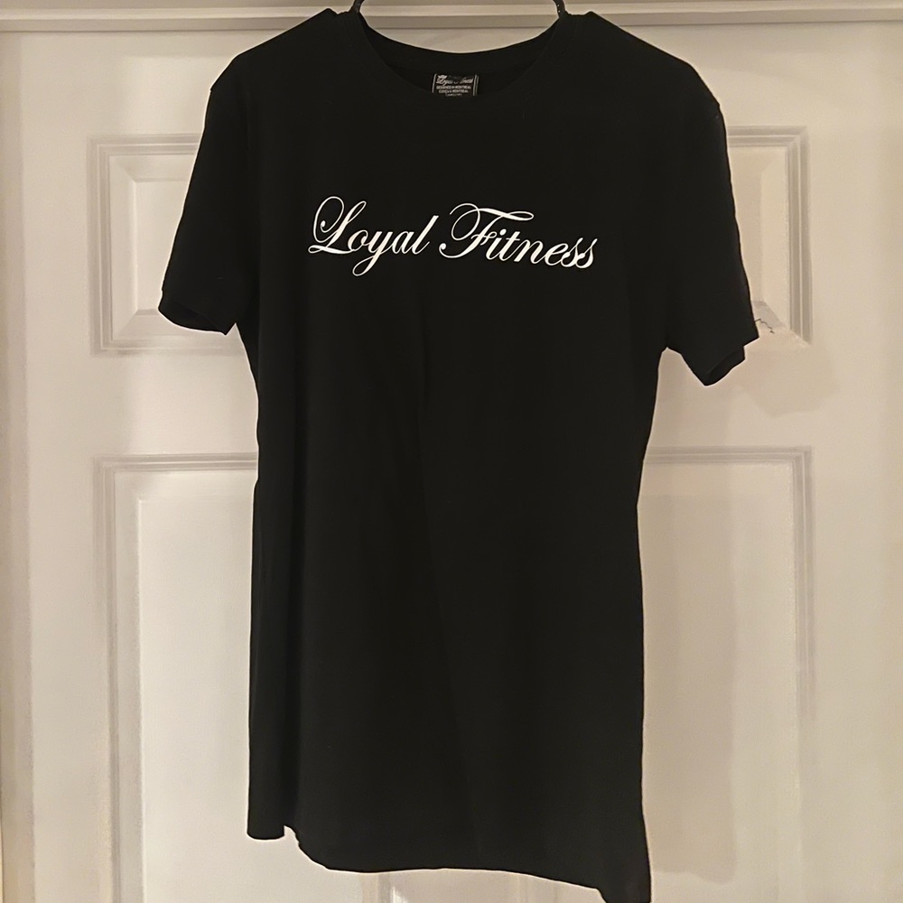 Men’s Black Workout T Shirt